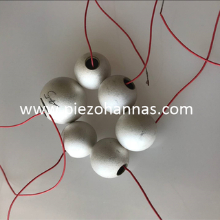 Piezo Ceramics Poling Pzt Keramikkugeln für Sidescan-Sonar