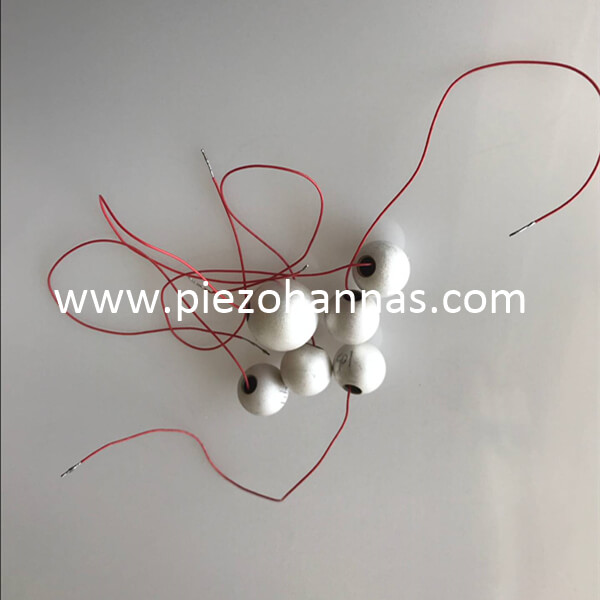 Pzt-Material Piezo-Kugelkristall für Hydrophon-Instrument