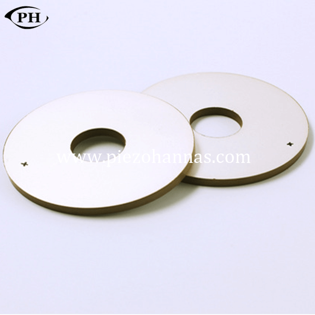 P82-38 * 16 * 5 mm Ring-Piezo-Bimorph-Aktuator für Ultraschalldetektor