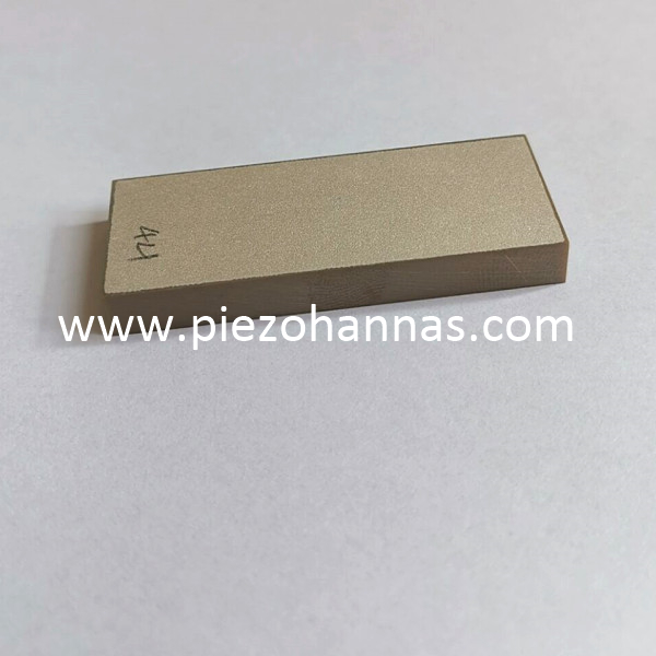 Kundenspezifische piezoelektrische Keramikplatte für Schwingungswandler