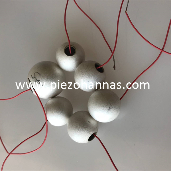 Piezomaterial Piezoelektrischer Keramikkugelwandler für Echolot